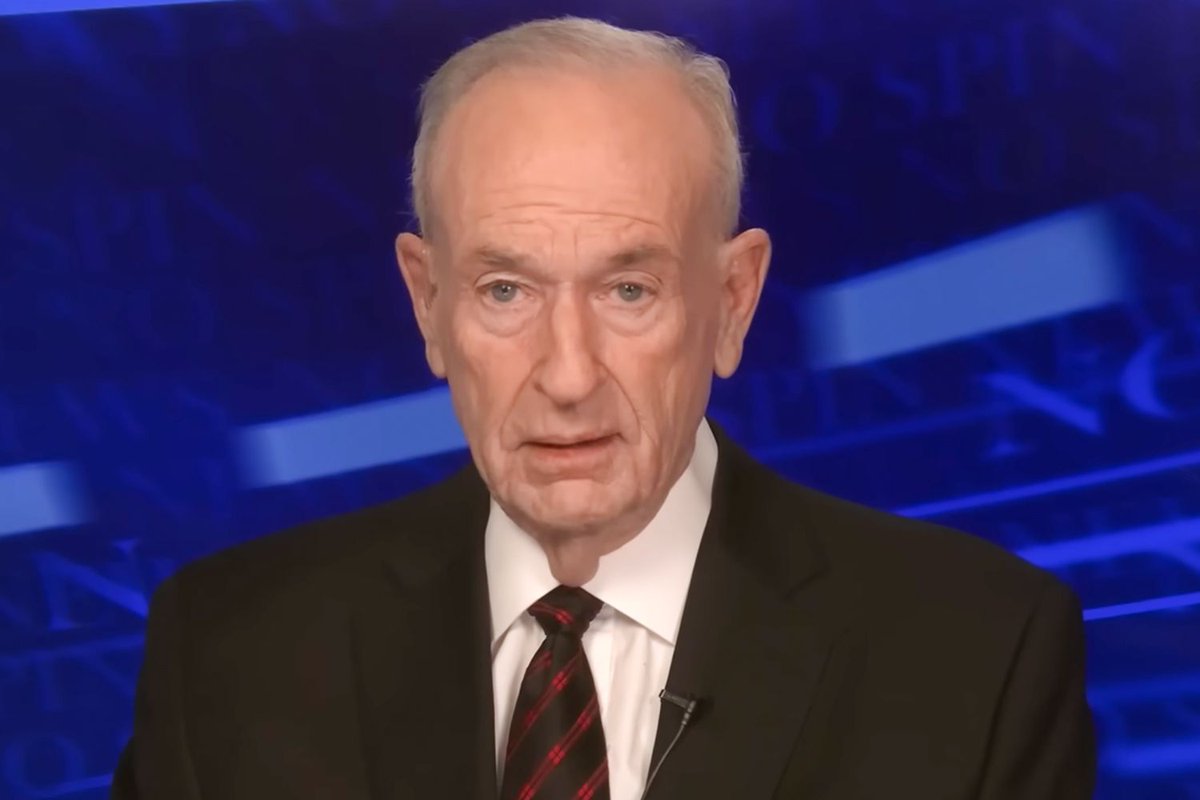 ChudBennett1979's tweet photo. I didn't realize how chopped Bill O'Reilly is now. It truly has never been more over than it is right now https://t.co/cv72F3lMV0