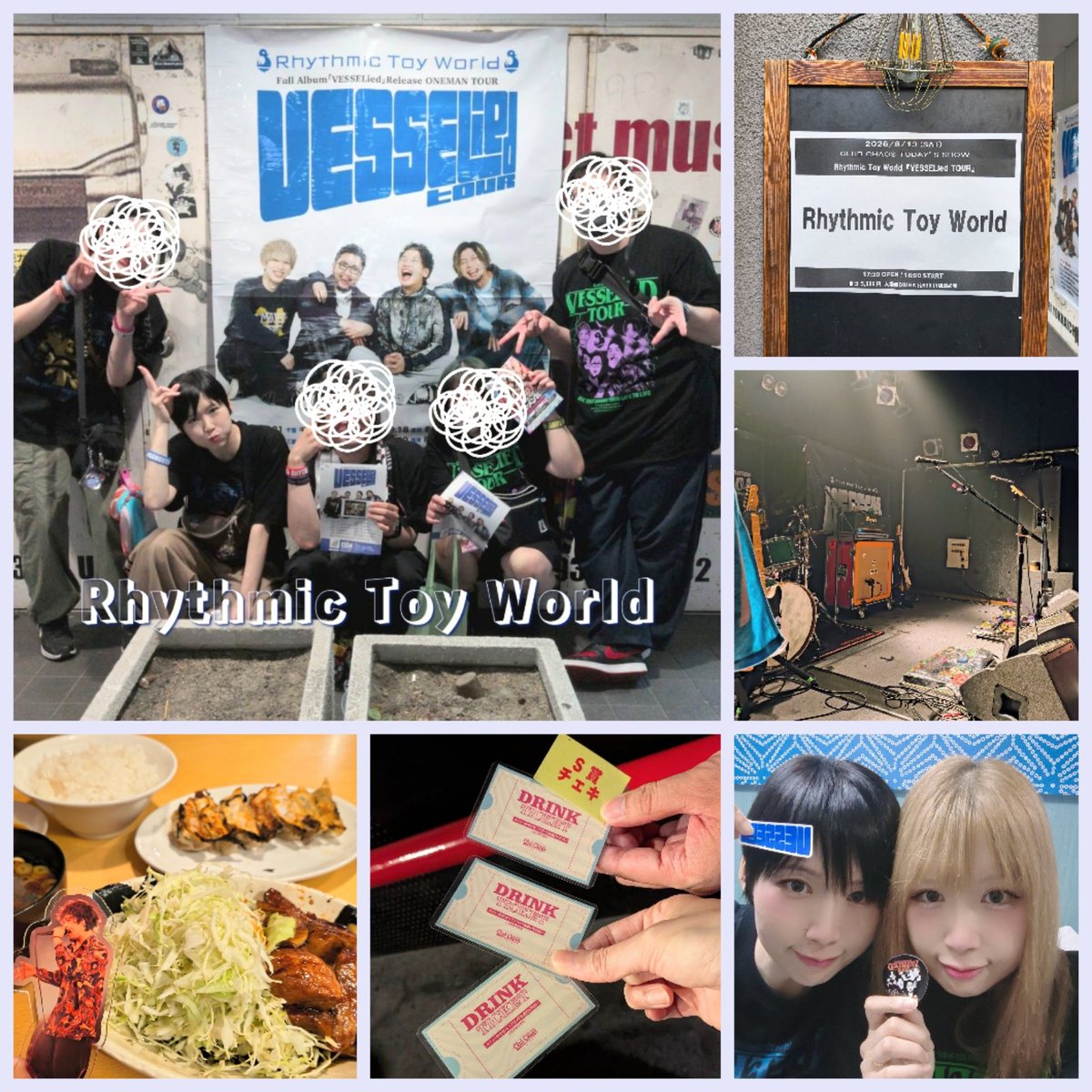 frog1_frog1's tweet photo. Rhythmic Toy World「VESSELied TOUR」
四日市CLUB CHAOS ✤2026/06/13
*☆*ꕤᎢʱᵃⁿᵏ Ꮍ༠ᐡꕤ* (❀ᴗ͈ˬᴗ͈)⁾⁾

#RTW海賊団 https://t.co/scFYLUSTsC