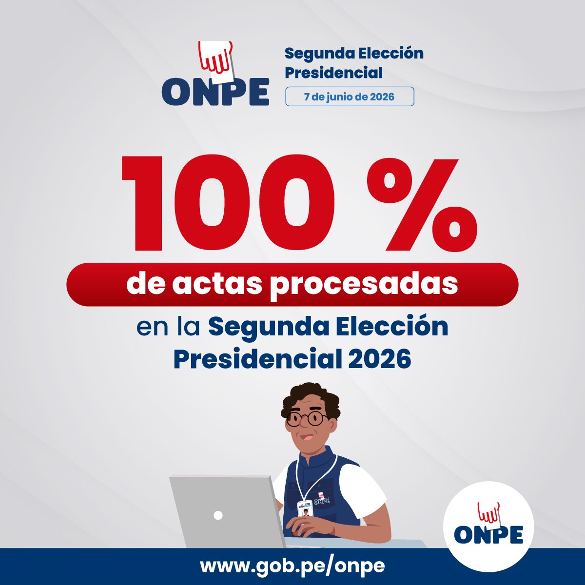 OmarCepedaCastr's tweet photo. Keiko Fukimori sería la próxima presidenta de Perú después de que la ONPE completaran el 100% de las actas procesadas y el 98.328% de las actas contabilizadas.

Aunque la diferencia sigue siendo mínima entre ambos candidatos, ya es prácticamente irreversible la ventaja de Keiko Fujimori. 

La derecha se impone en Perú y sigue uniformando América del Sur bajo esa bandera, donde todo apunta que el próximo país sería Colombia.