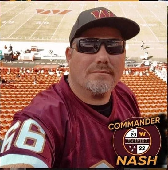 HogfarmerJay's tweet photo. Commander Nash Est. 2022
Proud supporter, Volunteer of non profit organizations foundations, charities and fundraisers. Small business. Ambrassor Fan of the Washington Commanders. 
"More than a Superfan"
#ub21king #fanofthedayfotd
#commandernash https://t.co/60XmeWvcCG