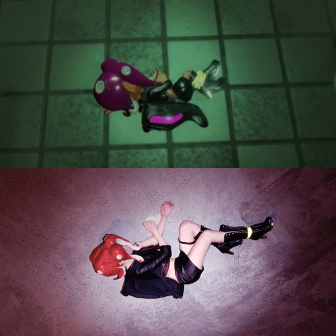 Shiki_M___'s tweet photo. Happy 8th anniversary to Octo Expansion 🐙🎱 https://t.co/e1Q1MSvERq