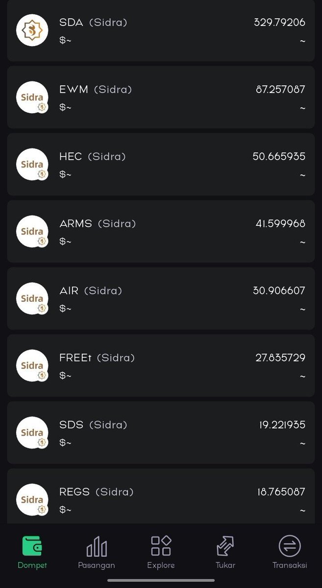 DemitAdhy's tweet photo. @SidraCex Done! Migration from 1st Legacy wallet and when migration from 2nd legacy wallet ? https://t.co/PuvSKHfWeo