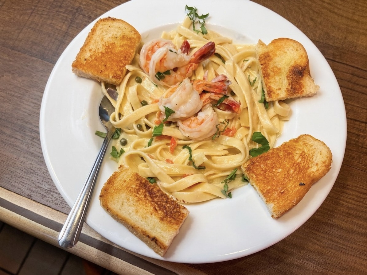 TurksDanaPoint's tweet photo. ⚓️DAILY SPECIALS TODAY (6-13-2026)

🍳🍽️BREAKFAST
Eggs Benedict (Full $17.95/Half $13.95)

🍛🍽️LUNCH
Blackened Salmon Sandwich ($17.95)

🍲🍽️DINNER
Shrimp Scampi with Parmesan Toast ($25.95)

🥣SOUP DU JOUR
Cream of Mushroom Soup

Join us at Turk’s for our daily specials! https://t.co/L2fZzpY4q9