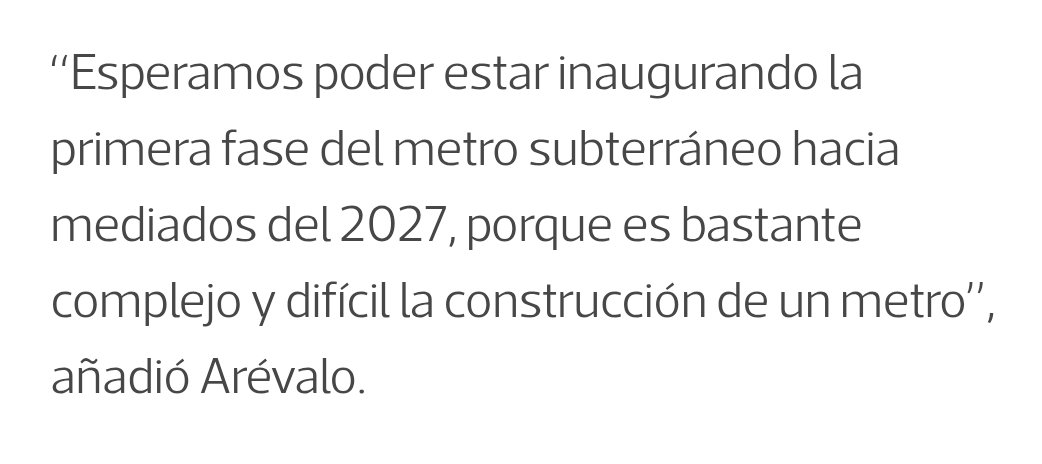 OlavDirkmaat's tweet photo. Que nerbios

En exactamente 1 año de aquí se va a inaugurar el metro https://t.co/ByaWh2NCmd