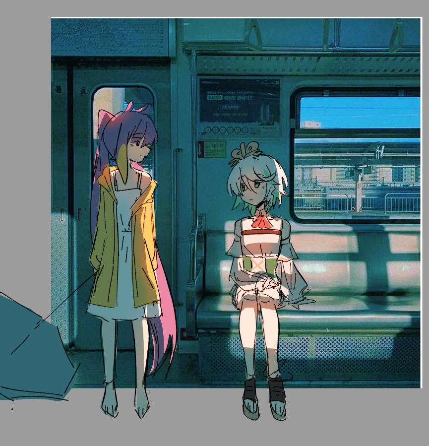 sunfish_blue's tweet photo. something about trains and searching for alter egos https://t.co/K2KpkfiFa9