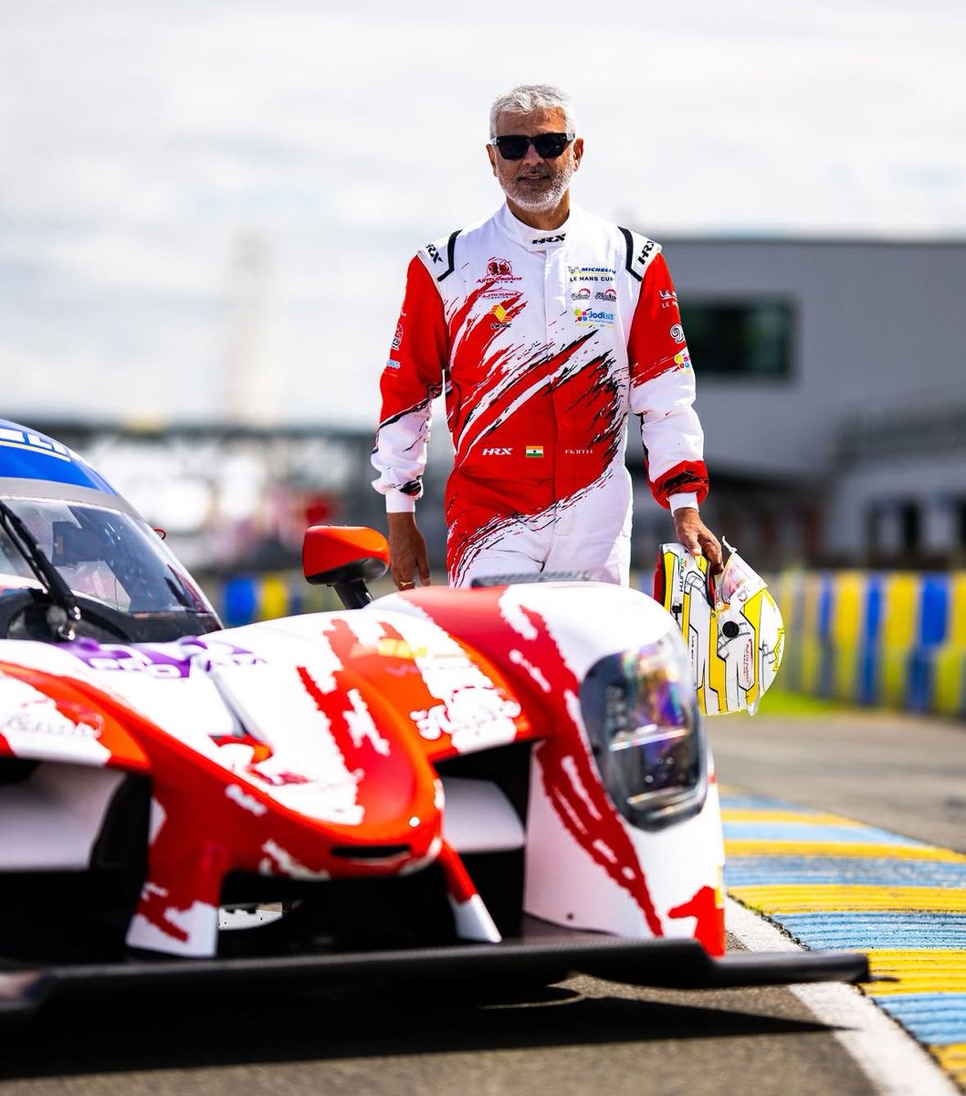 rameshlaus's tweet photo. LeMans it was! A truly amazing atmosphere and race. Both cars did well to stay out of trouble with a very crowded field of 62 cars. First outing of an Indian team at LeMans and a top 10 finish on debut. 🇮🇳🏎️🏁

Car 36 - overall P 13
Car 16 - in class P9

A big shout out of thanks to the organisers ACO
#AjithKumarRacing #AjithRedAntRacing 
#AjithKumar #IndianMotorsport @Akracingoffl