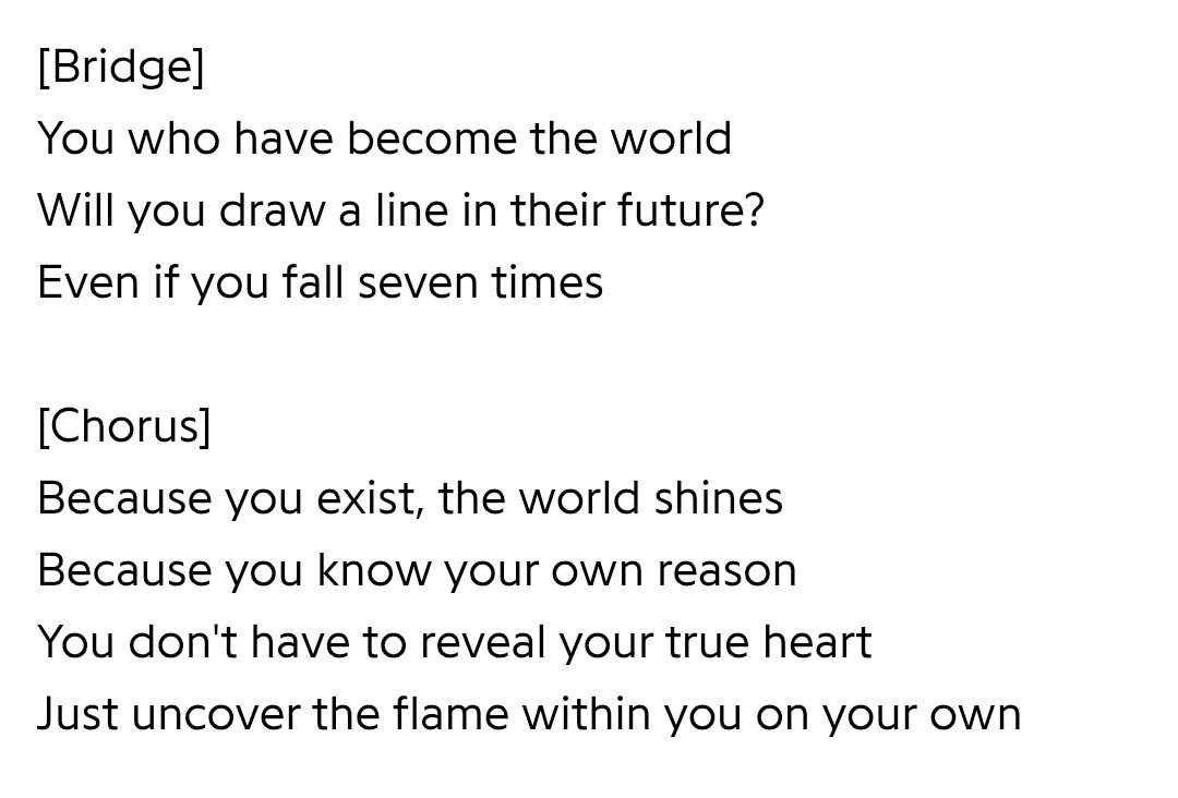 fireflowery's tweet photo. 🦌Imperfect and After the Dream, these two songs
🦌 (y/n) too please keeps the lyrics in your heart
🦌I hope you hold onto that whenever you're having a hard time

🥺🥺 https://t.co/EVpJQwF4NM