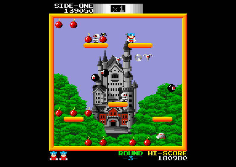 vidaextraretro's tweet photo. Bomb Jack GX es una adaptación directa del juego arcade que aprovecha las características de Amstrad Plus o consola GX4000. 
¡Dale de comer a tu cartucho Pico-GX! https://t.co/ut5NGuX7rs