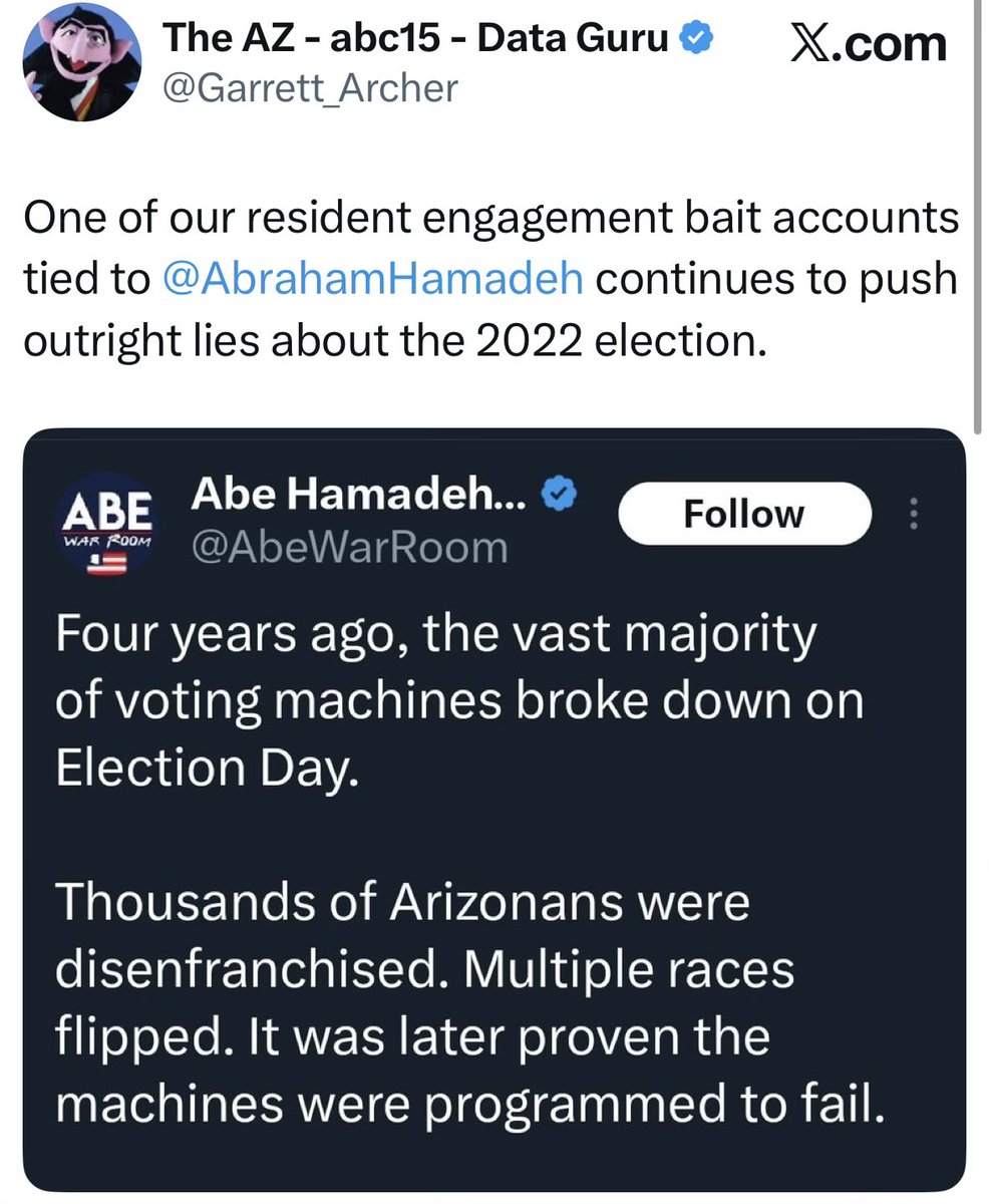 Abe Hamadeh War Room tweet media