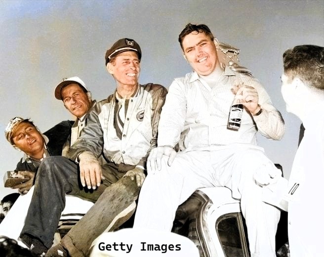 1960 Daytona 500 - Winner Junior Johnson, 1959 Chevrolet, 348 cid