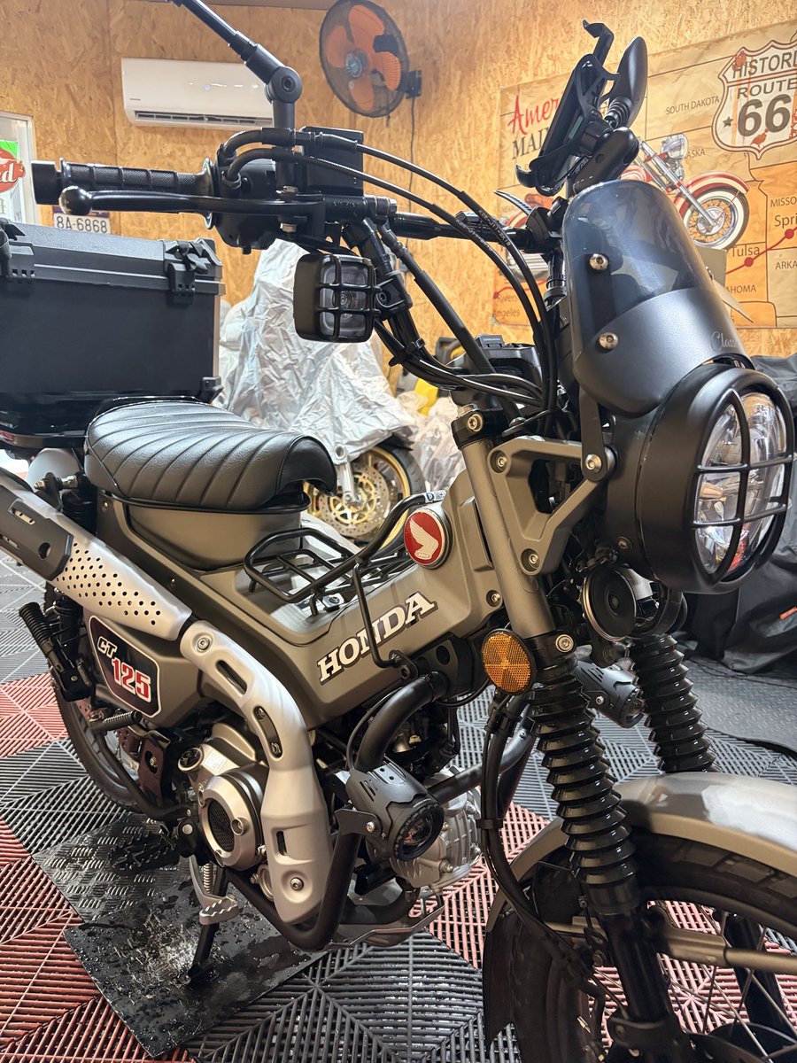 bikelean's tweet photo. CT125ハンターカブのお客様で泡洗車させて頂きました🫧

わざわざ豊島区からのご来店誠にありがとうございました🙇

https://t.co/S1AUuWJ6JQ
https://t.co/MwCFCmpK4F…
#bikelean #バイクリーン #洗車 #バイク洗車 #バイク洗車専門店 #バイク洗車場 #富士見市 #バイク好きと繋がりたい #バイク乗りと繋がりたい  #flhx #xl883 #z1100 #ct125