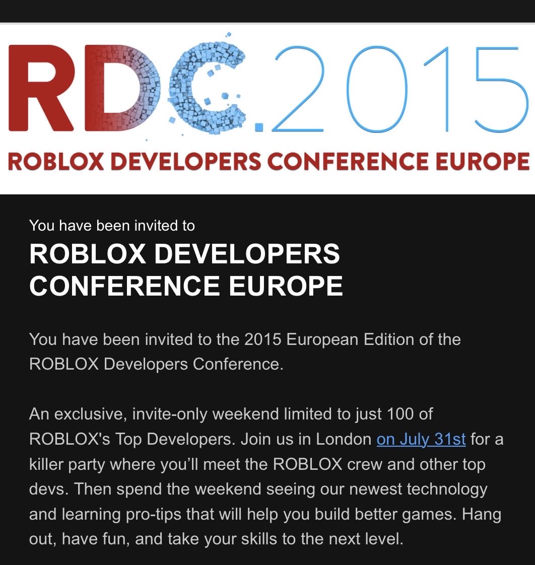 Yourius's tweet photo. I just got my invite to RDC Europe! We are so back https://t.co/RjLwOQE9J4