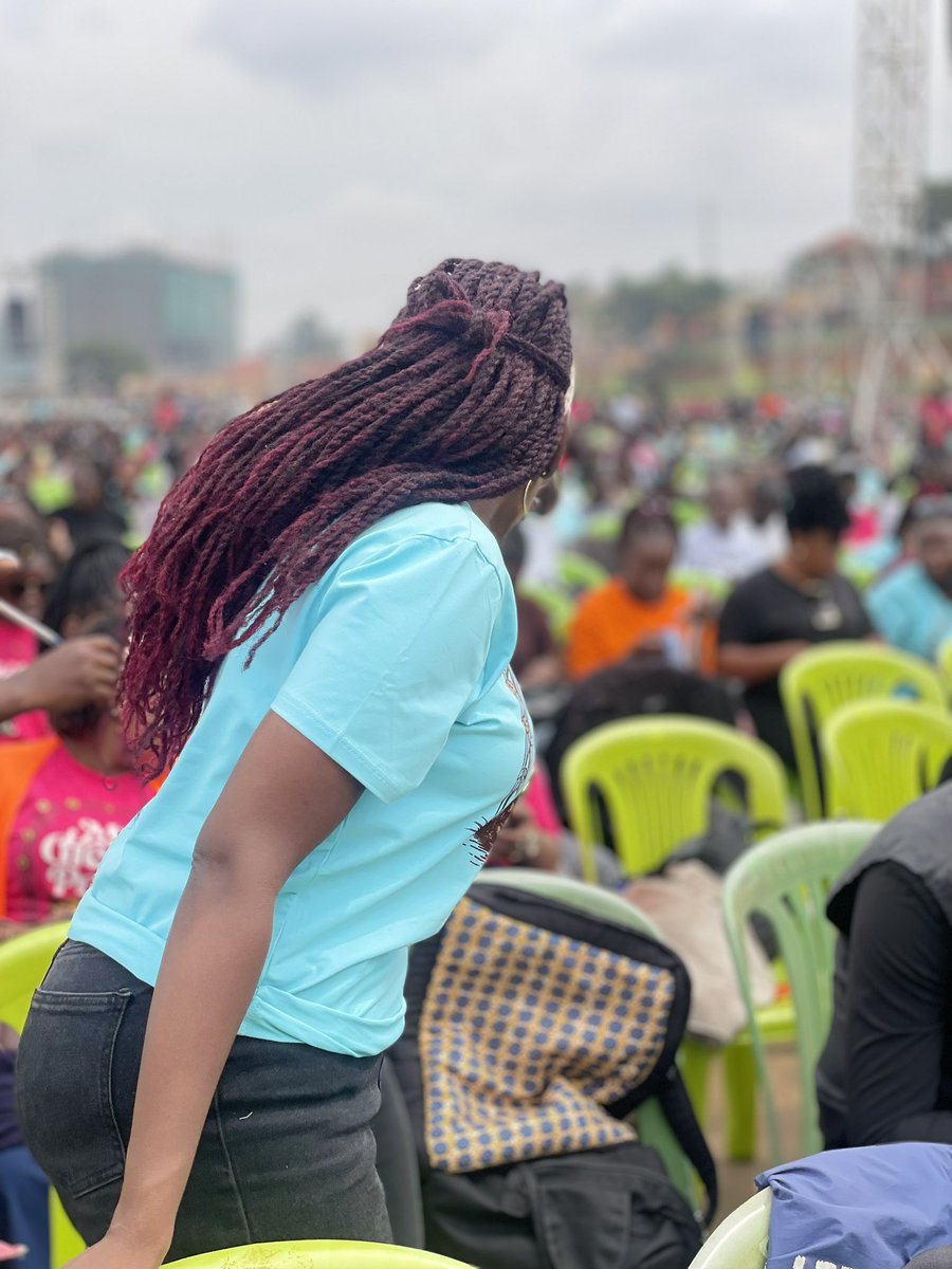 Brainy_Faith's tweet photo. In His presence there is fullness of joy 🥳🥳🥳🥳😍😍💧🩵💧🩵

The anticipated day is here 
Women gather to tarry in one accord 

A day marked by heaven #MyGreatPrice2026 is HERE 🥳

📍 Phaneroo grounds, Naguru https://t.co/fcICqPiaBs