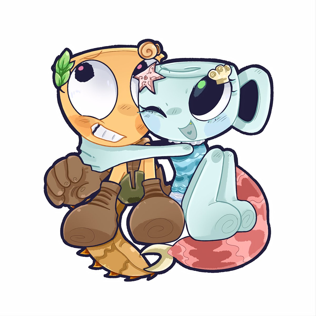 iwogx's tweet photo. Chibi babyyyss ๐ซถ๐ป๐ฉท
#dandysworld #seashell #finndandysworld #shellydandysworld #fanart https://t.co/H1XLiEDn2y