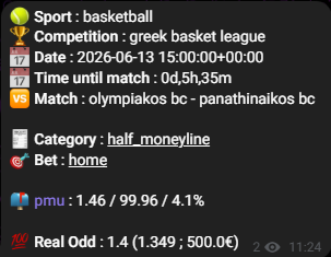 IntelTrusted's tweet photo. ✅ Notre robot Newton est sur tous les terrains ce matin.

Rejoins l'aventure pour profiter de l'intégralité des valuebets présents sur le marché. 

Toutes les informations disponibles sur le site, disponible en bio.

#teamparieur #teamparieurs https://t.co/i0Bpa9uAuV