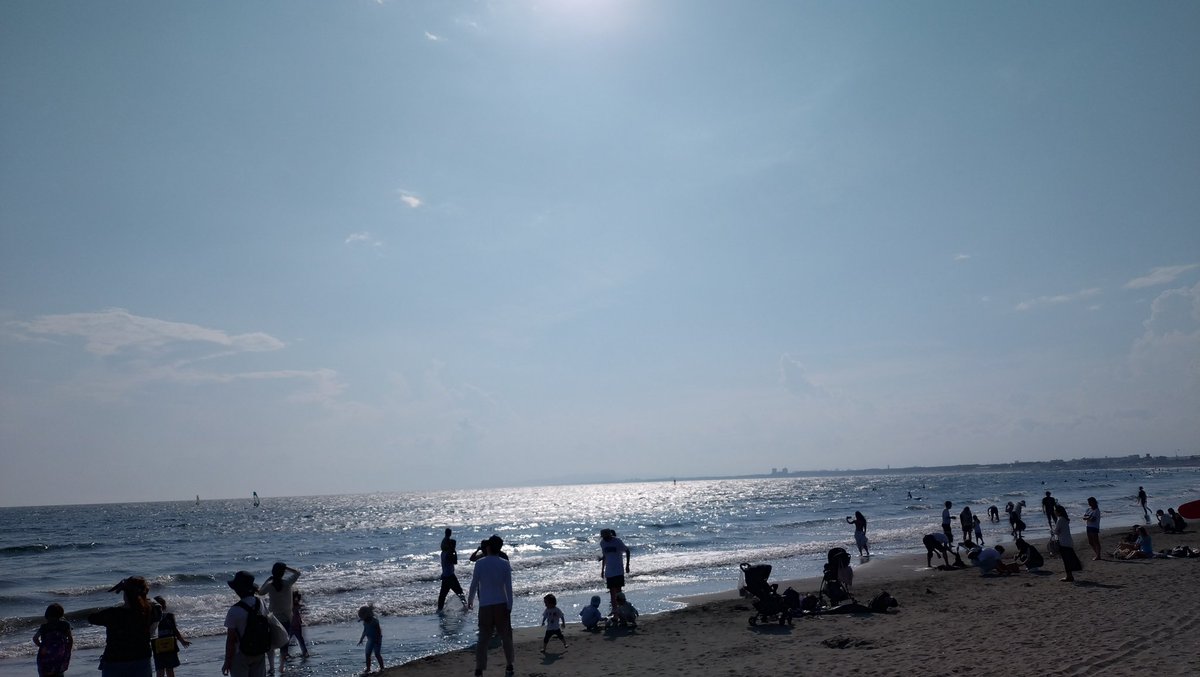 tom_06s's tweet photo. 久しぶりに砂浜にも降りたけど、さほど暑くなくて快適🌊 https://t.co/ERWV0RlrYw