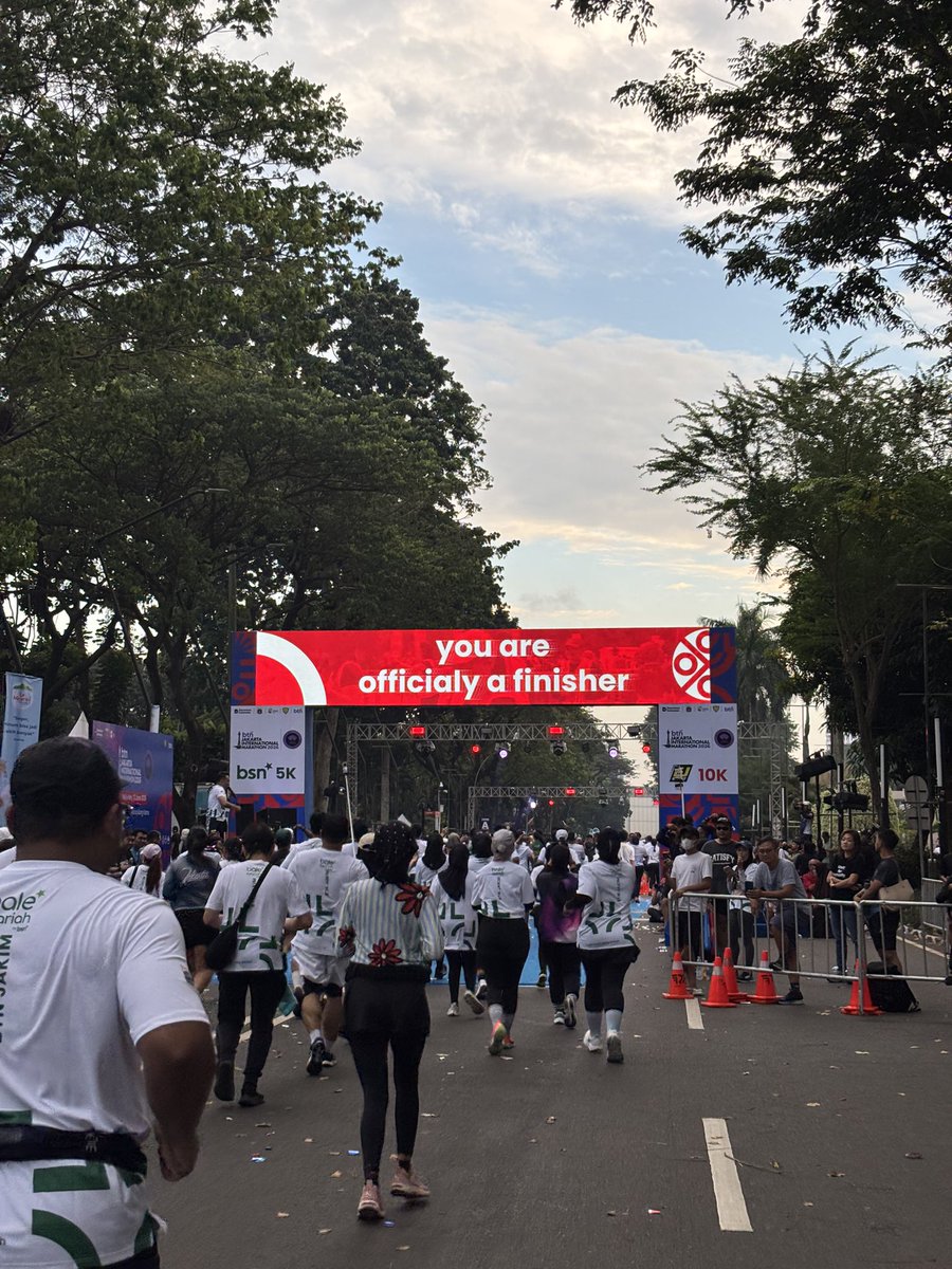 ardyagoesto's tweet photo. First 5K Run Event at Jakarta international Marathon 2026 https://t.co/J67RN0KWoF