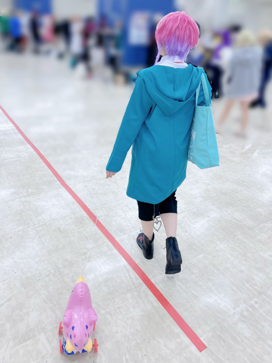 Rikaaaaa011's tweet photo. cos.
りだつ！ありがとうございました！！
hpmiのお友達ができてうれしいです！！🫶🫶
ぺんぎんさん可愛いって言って貰えてはっぴーでした！🍭
 #アコスタ池袋 https://t.co/WKduPwyNbR