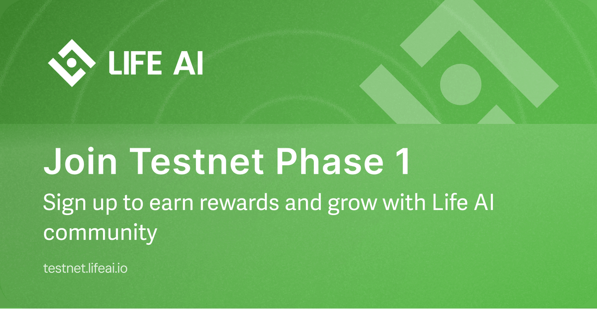 Mostafar1074's tweet photo. Just one stake can make a difference 🌱
Back LIFE Community validator → https://t.co/4NpkbnKchP
#LifeAI #Testnet #Phase1 https://t.co/BVYisnmp6H