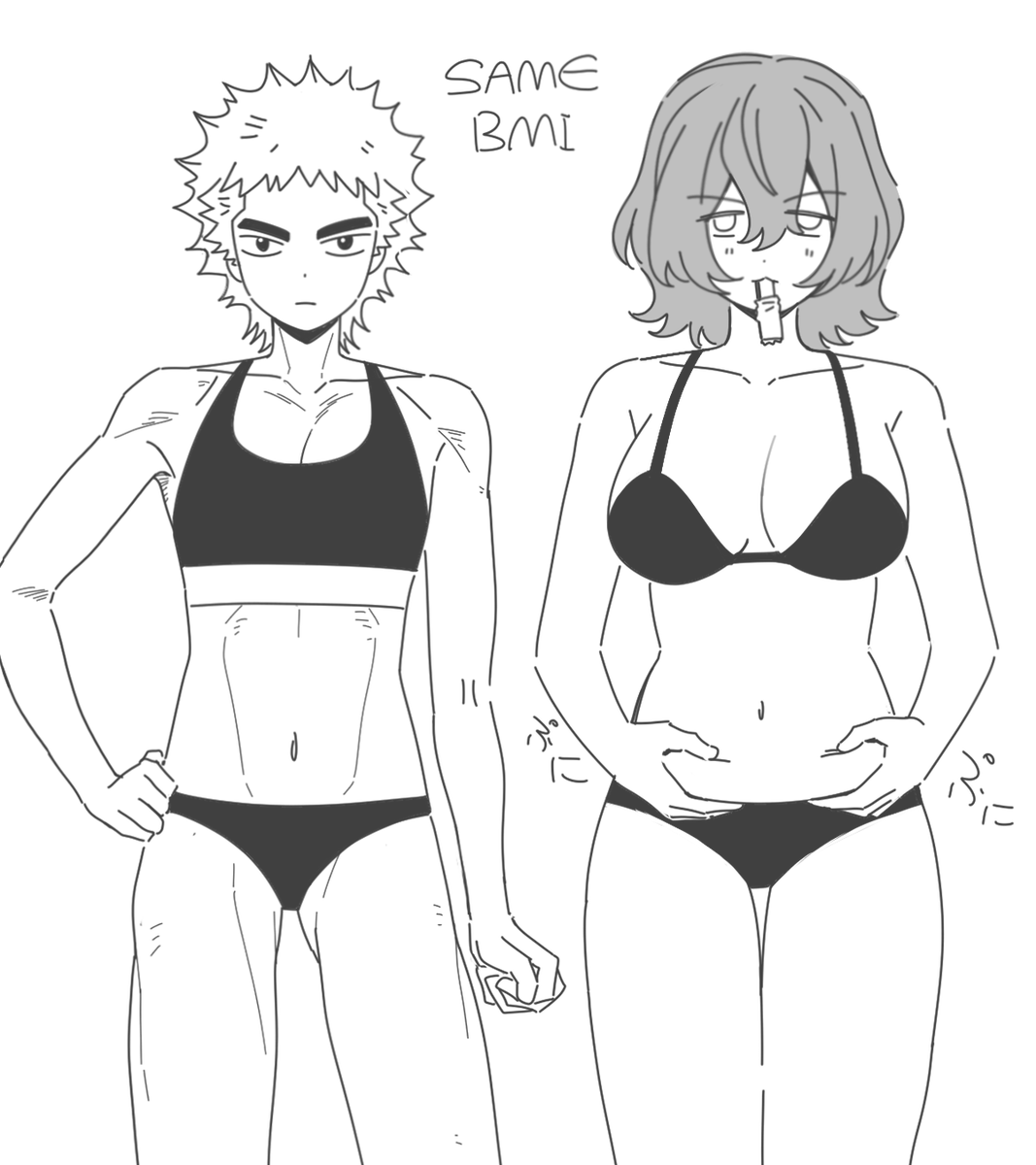 ACAR0724n's tweet photo. 女攻めのことはあまり考えていませんがこういうの見たいです（⚠️女体化、カプ混在） https://t.co/MxHdnVJ2IB