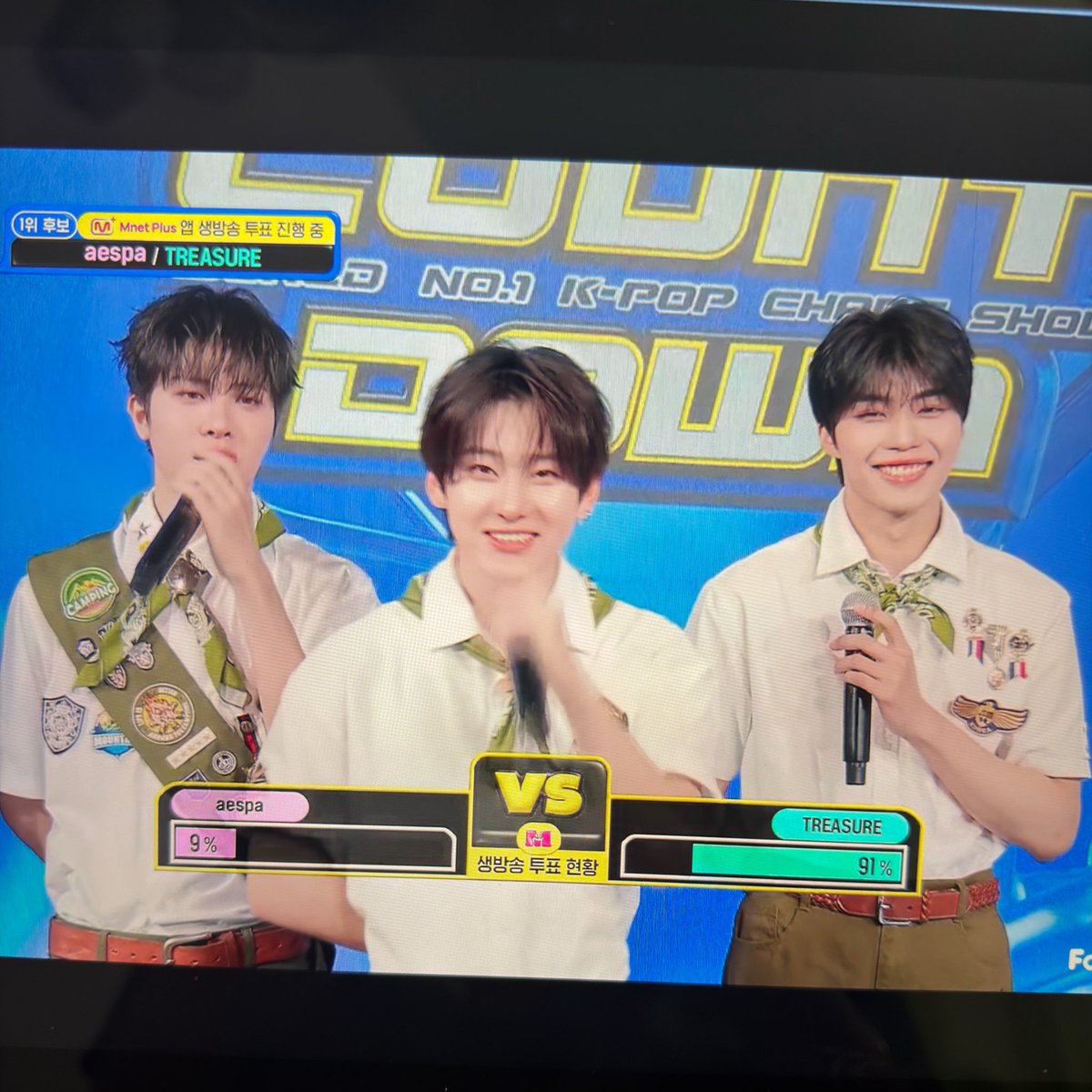 1421cart_'s tweet photo. we did this with mcd, and i know we can do the same for inkigayo tomorrow if treasure gets nominated! let's be prepared, teumes! https://t.co/PDq3FkV1XS