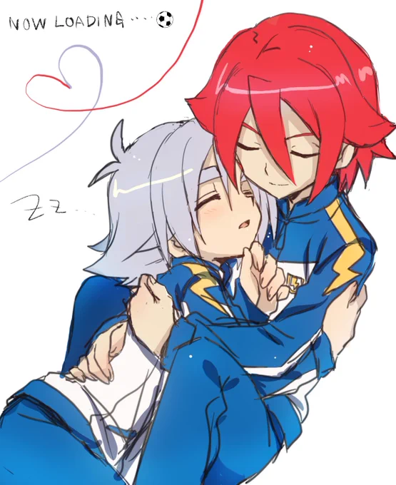 イナイレは好きなキャラ多すぎですが、特にヒロトと吹雪が好きですねぇ……