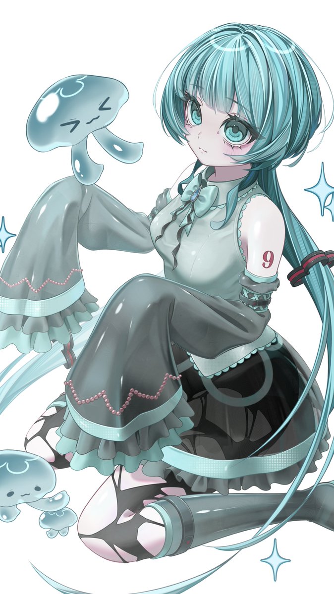 X9_Rinne's tweet photo. クラゲ
 #初音ミク https://t.co/5aVeCQvj5R