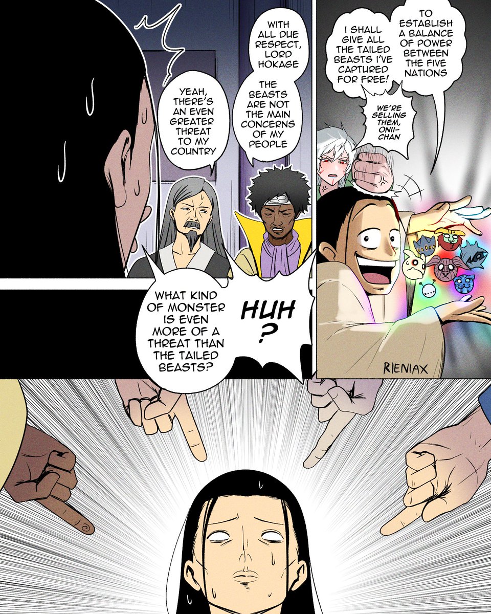 rieniax's tweet photo. naruto hashirama side story https://t.co/inpFiUGAwX