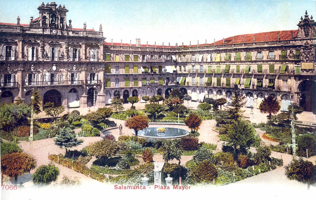 UnamunoAgain's tweet photo. Plaza Mayor de Salamanca hacia 1903

¿En qué momento abandonamos está visión de las plazas mayores? https://t.co/wityK8ux0P