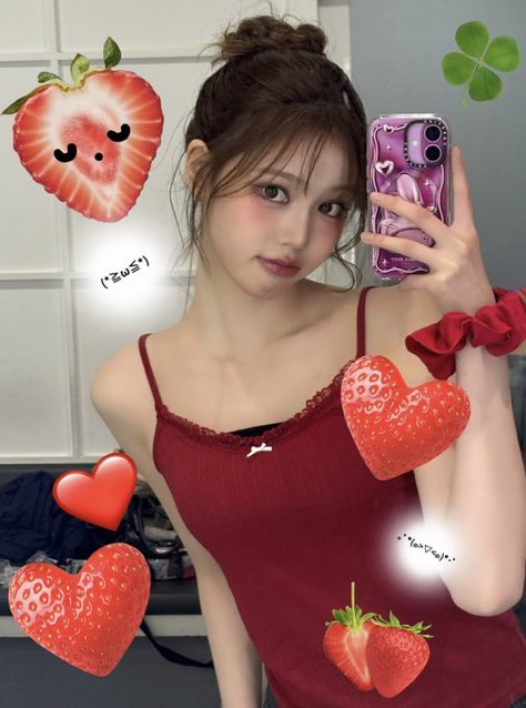 midnicks's tweet photo. ela é o morango do amor, não tá no menu ❤️ https://t.co/ZRc8RbVGJq