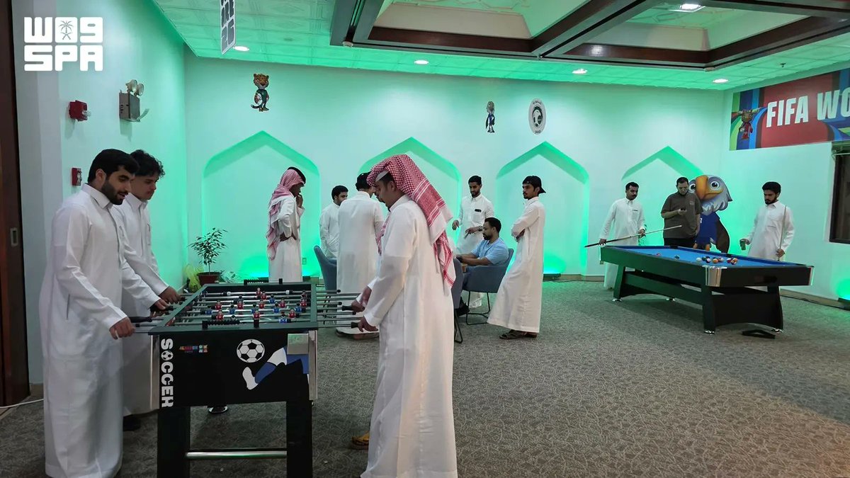 SPA_Spor's tweet photo. الهيئة الملكية بالجبيل تطلق منطقة المشجعين تزامنًا مع منافسات كأس العالم 2026.
https://t.co/YNiBvUUoIX
#واس https://t.co/AZmpj0LLnJ