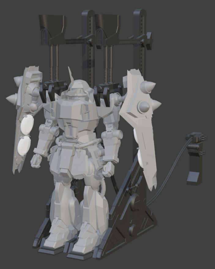 satone42create's tweet photo. ZAKU PHANTOM wip
現在こんな感じです。
今回は前回作った
コードのプラグの
ディティールアップと
ウェイト調整、そして
下駄の台座を作成しました。
#3DCG
#CG勉強日記
#Blender
#Blender初心者
#b3d https://t.co/GrbG5SOncd
