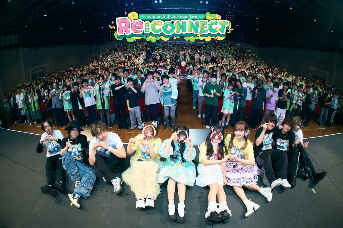 HaKoniwalily's tweet photo. Kotoha 2nd ワンマンライブ『Re:CONNECT』

両部終了いたしました！
ご来場いただいた皆様、ありがとうございました🍀

お楽しみいただけましたでしょうか？
また皆様にお会いできるのを楽しみにしております✨
#ことワン2 https://t.co/WJ2moHItSc