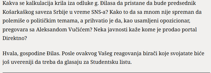 0din00's tweet photo. #studentipobedjuju đilas=vučić https://t.co/tYtVLQIUxQ