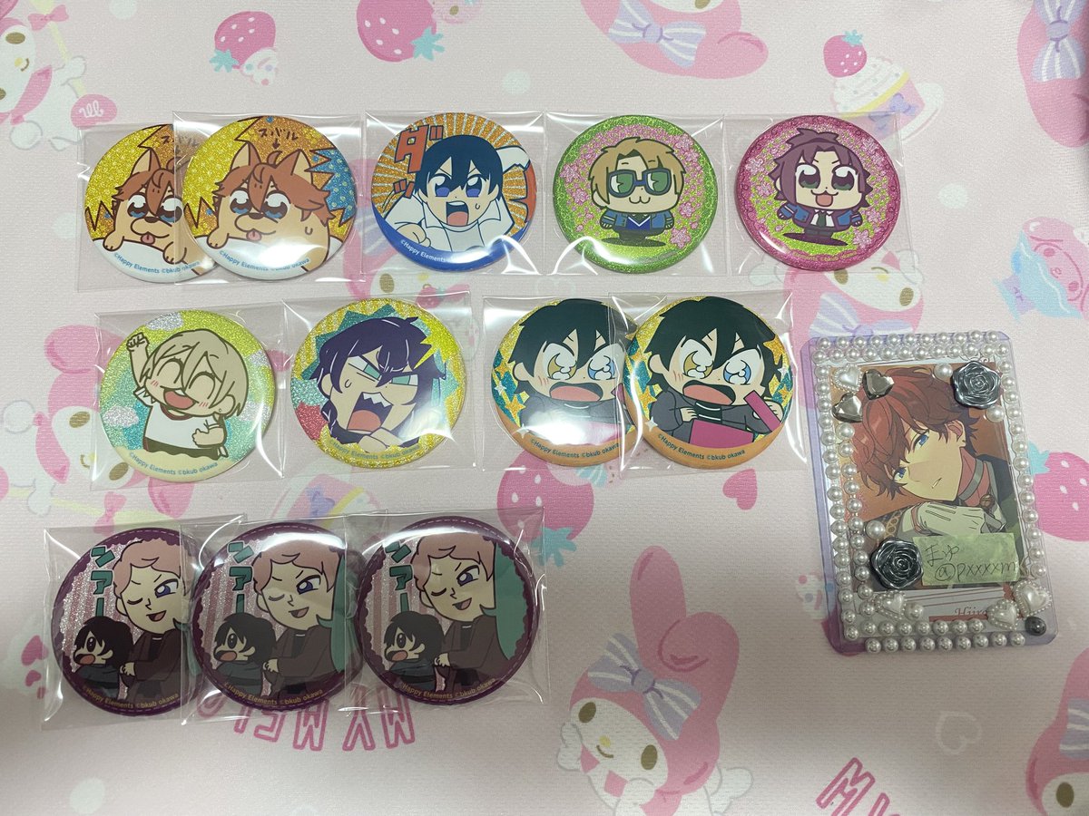 pxxxxm's tweet photo. 【交換】あんスタ　あんさんぶくぶスターズ！！　ぶくスタ　グリッター缶バッジコレクション　vol.1

譲￤北斗1、スバル2、真1、真緒1、藍良1、マヨイ1、宗3、みか2

求￤一彩

♠︎平日池袋 新宿 お手渡しor郵送
♠︎１点〜◎

お気軽にお声掛けくださいませ🍬 https://t.co/1z34o0KQu8