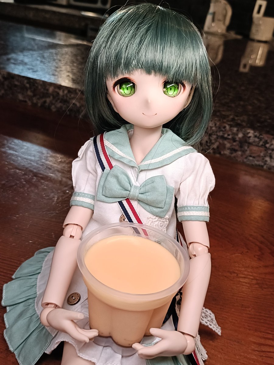 Mebius_Doll's tweet photo. #深夜のおやつドール一本勝負
レマーニ撮影会の差し入れで作ったプリン。 https://t.co/VzgcjqdIFT