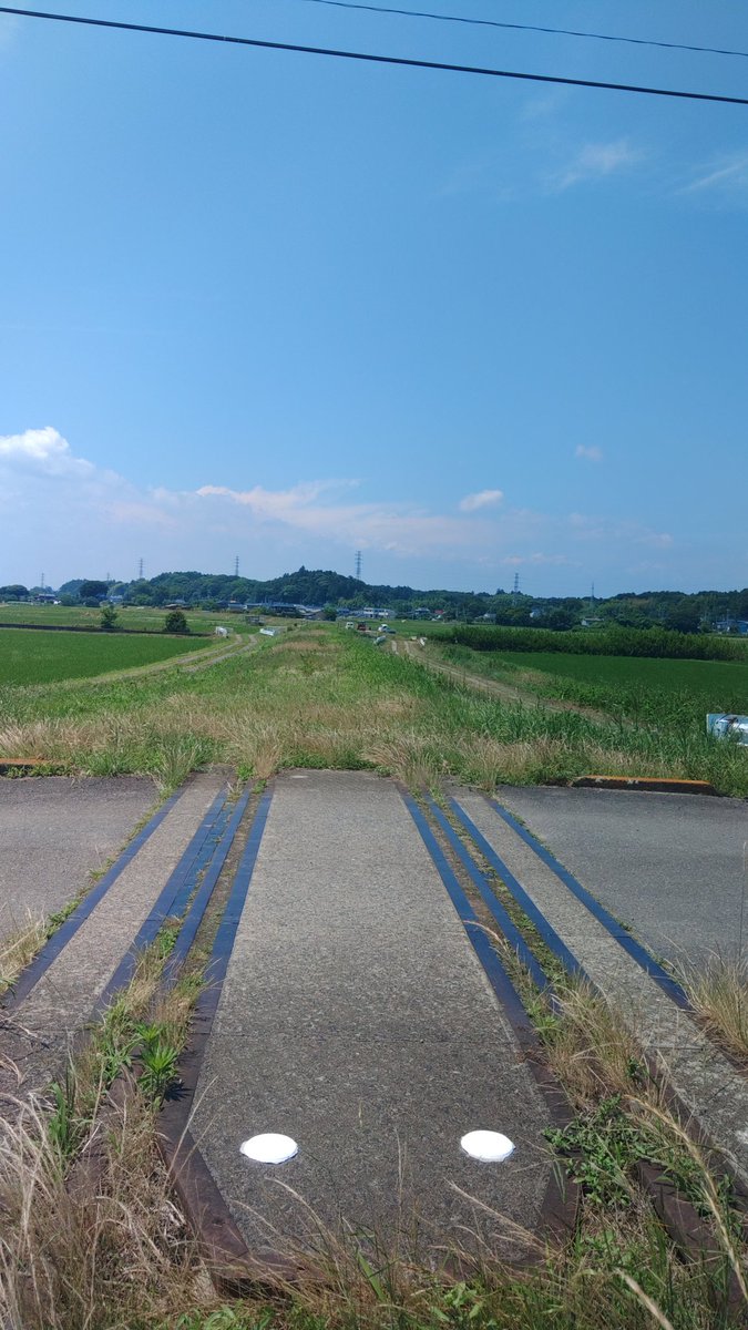 ks_ozuma's tweet photo. 2026/6/13(土) #鹿島鉄道廃線跡 マラニック
最後は暑さでバテたが、廃線を辿るランは超楽しい～
ノスタルジックを感じられていい https://t.co/mNGlaM21lR