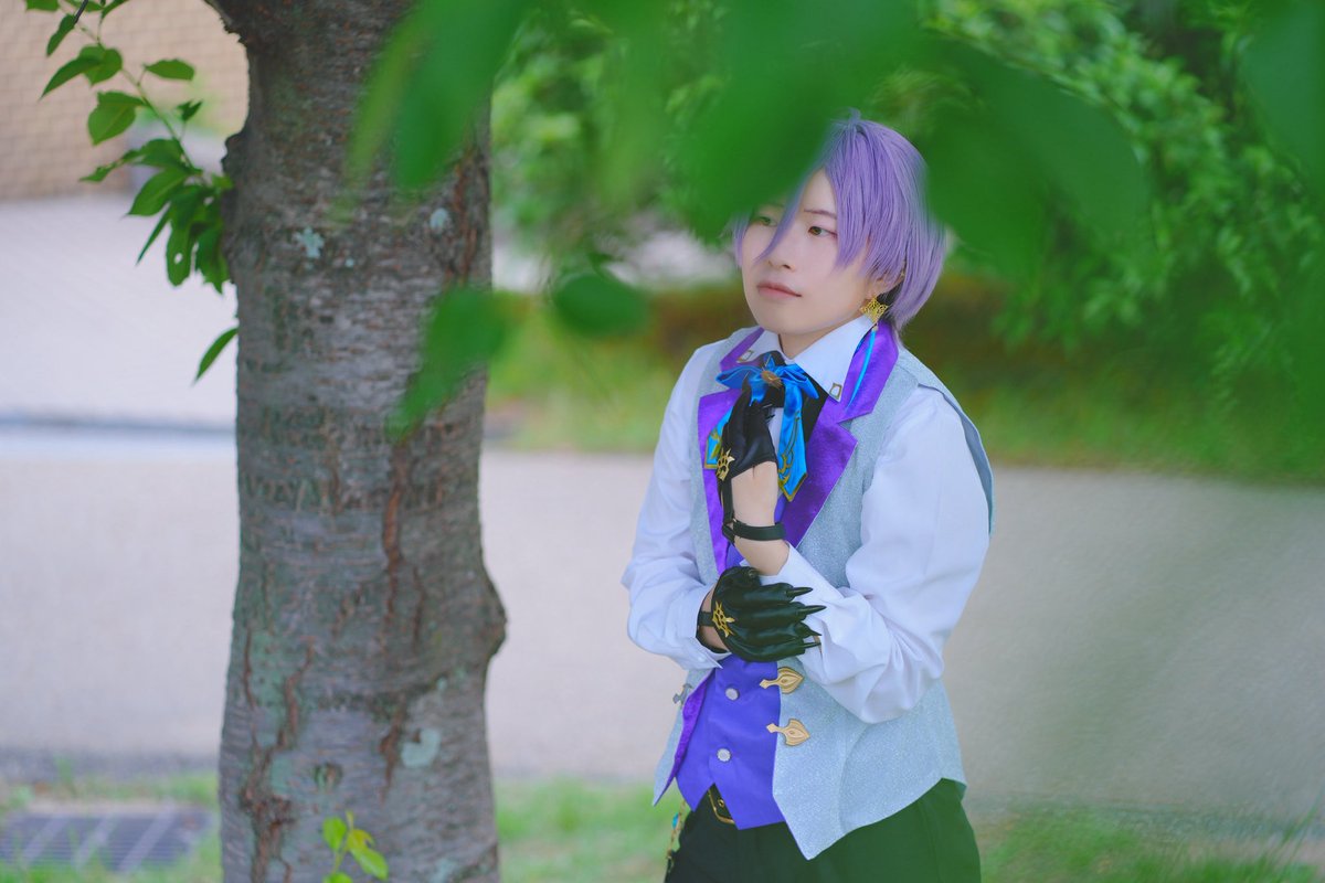matsuri_ka_28's tweet photo. 🌈🕒  Cosplay

     🫖🌿

         ＿＿僕だけを見ててよ

📸 @ui12345___ https://t.co/eLj9prF2d7