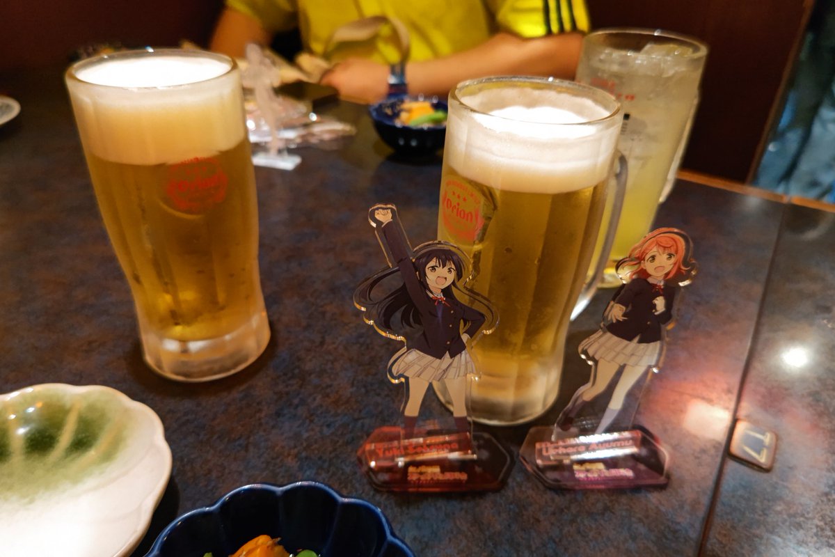 乾杯！ 乾杯🍻の練習 #虹8th東京_day1