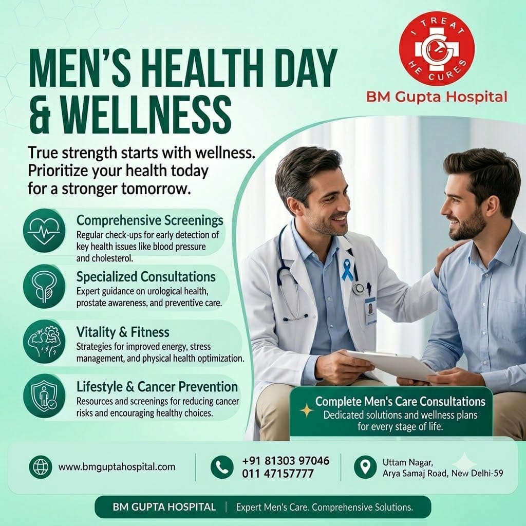 BMGupta34315927's tweet photo. True strength starts with wellness. 

Take charge of your health today for a stronger tomorrow.
BM Gupta Hospital
Address: Uttam Nagar, Arya Samaj Road, New Delhi – 110059
Book Your Appointment Today:
+91 81303 97046
011 47157777
https://t.co/zhAMaVWa5H
#MensHealth #MensWellness https://t.co/Mra0vjQdiz