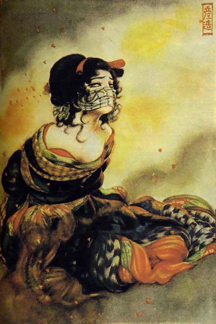 PrettyVacantJap's tweet photo. Hikozō Itō(伊藤彦造)'s illustrations from the Taisho era are drawn with meticulous and exceptional pen-and-ink techniques, creating a unique style that fuses eerie and terrifying "murderous intent" with "eroticism." https://t.co/sdRIQ6aFkd
