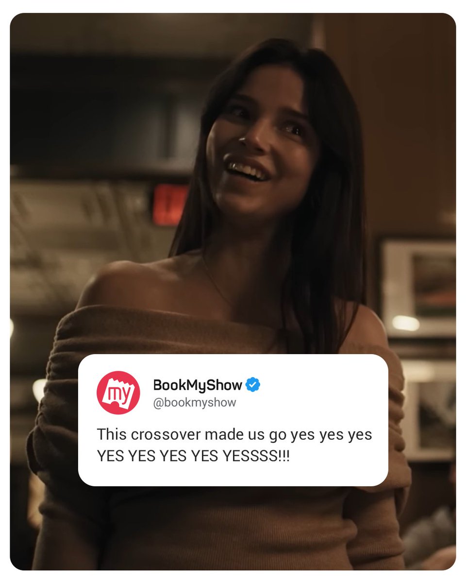 bookmyshow's tweet photo. The crossover nobody expected but everyone accepted.
#Backsession #Obsession #Scary #HorrorMovie #MichaelJohnston #IndeNavarrette #CurryBarker #JasonBlum #Backrooms #ChiwetelEjiofor #RenateReinsve #MarkDuplass #BookNow #Movies #WeekendPlans #BookMyShow
(1/2) https://t.co/Y9DsTD1naM