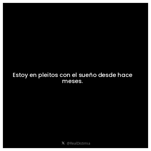 RealDistimia's tweet photo. Estoy en pleitos con el sueño desde hace meses. https://t.co/h3iQXOQLZR