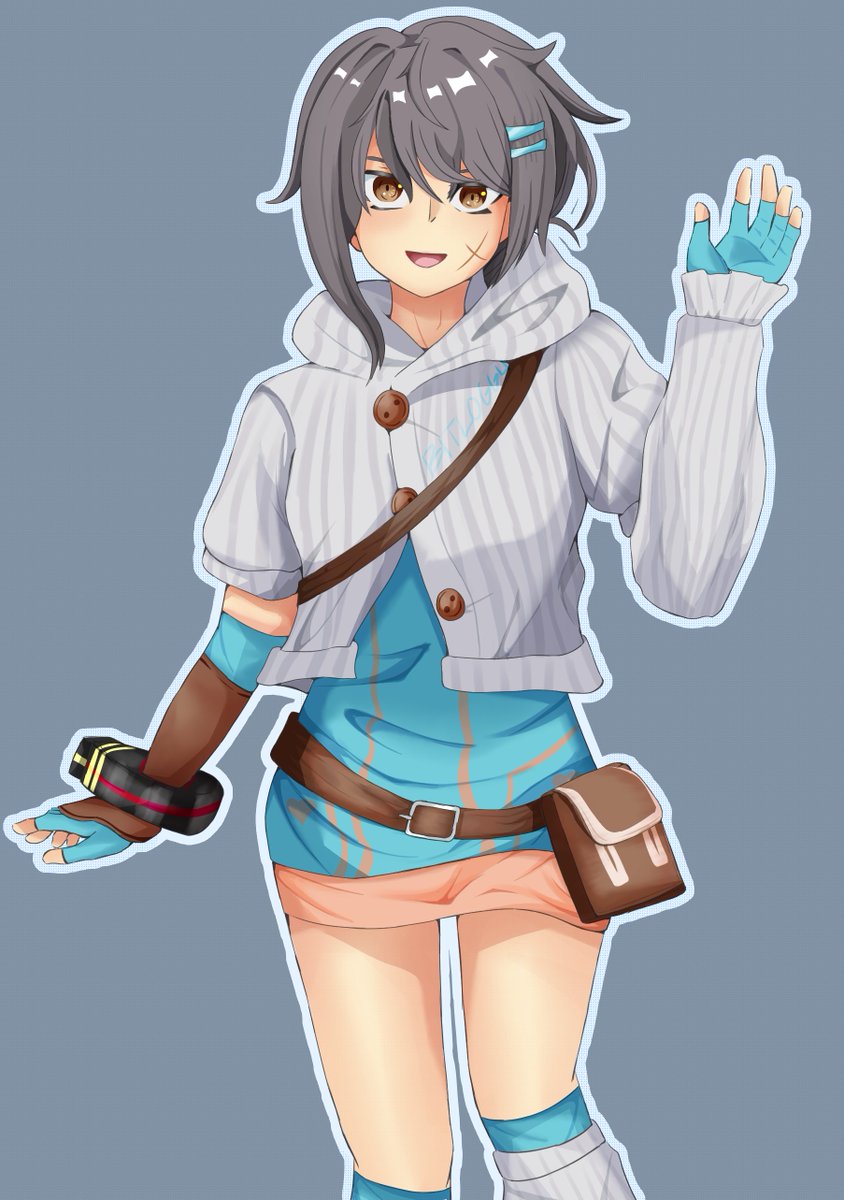 Granny_Bitloggu's tweet photo. In game character design vs. My artstyle
#godseater #oc #arttwt #digitalartㅤㅤㅤㅤ https://t.co/fudr0ZmuAY