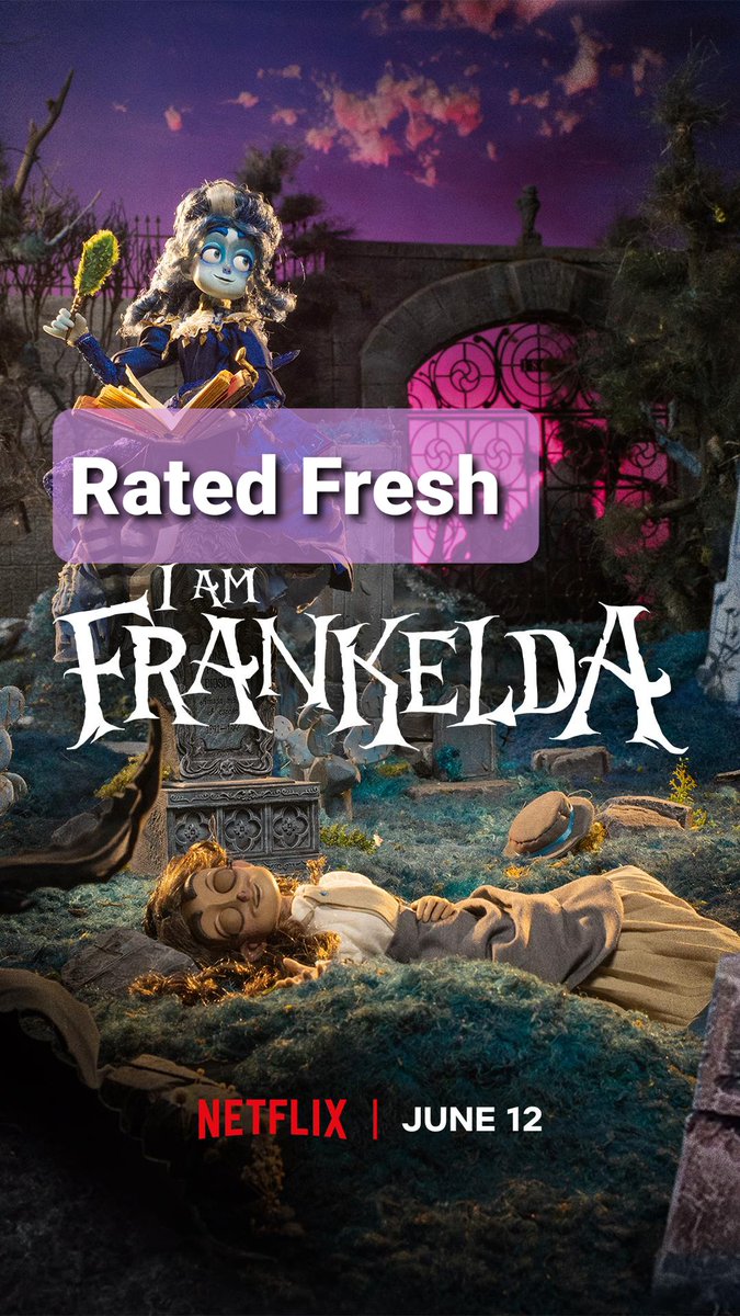 rouenation's tweet photo. #IAmFrankelda 3 &amp; 1/2 out of 5 #MovieReview #RatedFresh https://t.co/vmZSgaKlOd