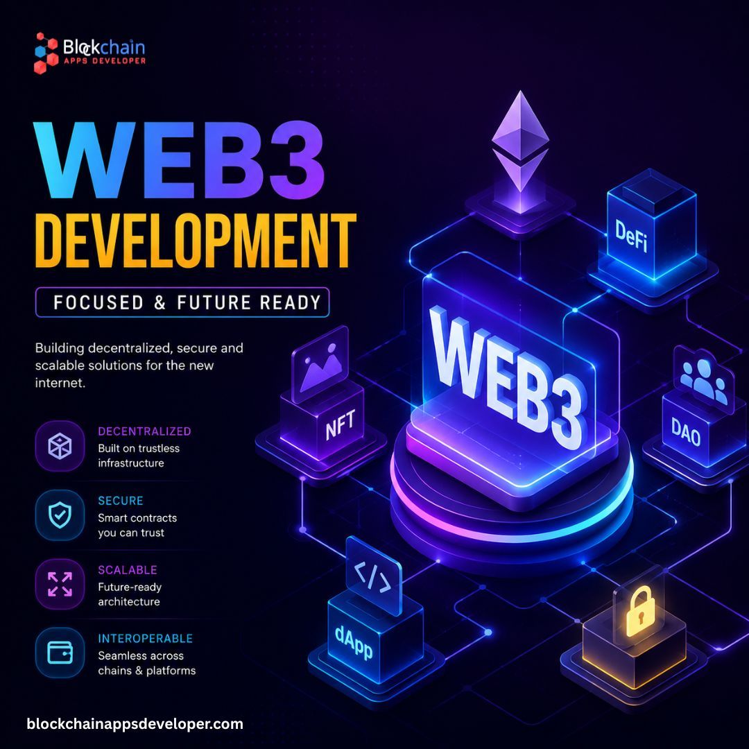 anne_marie28440's tweet photo. Your next billion-dollar idea deserves Web3 technology.
BlockchainAppsDeveloper delivers secure, scalable, and innovative Web3 development services for startups and enterprises.
🌐 https://t.co/SDtvbPJZBL
#web3 #web3development #web3community #technology #technews #startups https://t.co/muK4daV1Xn