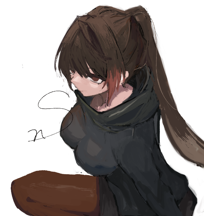 S1r01ze's tweet photo. 過去絵ですみません❣
こういう絵を描いています🎶仲良くしてください！

（取り急ぎ）（左向き）

#メメントモリ https://t.co/5s0LQheLVW