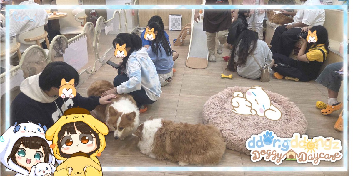 wavsph's tweet photo. A big thank you to everyone who supported Ddongddongz Doggy Daycare! 

Us admins would want to send our heartfelt appreciation to everyone who showed interest in going even though our slots got full immediately. Now this won't be the last 😉 Keep an eye out for future events! https://t.co/sElWglsWbq