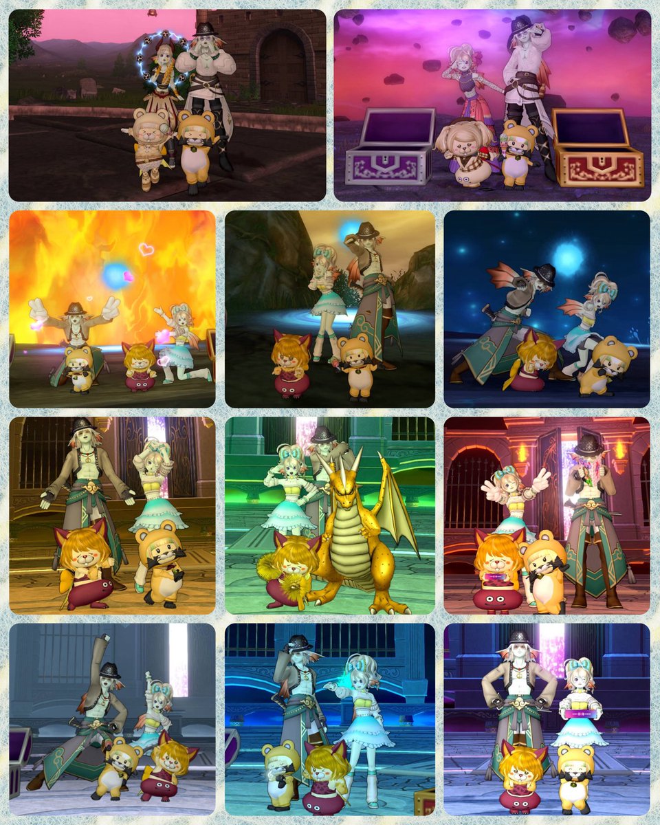 mirutter_dqx's tweet photo. 🍠先日のおいも会まとめ🍠
てんちゃがハウジングしてくれてこの上ないいも日和に.*⋆

飲み会はあるあるだけど同時にお取り寄せした物を一緒に食べるのは初めてΨ( 'ч' ☆)
美味いヤバい連呼で共有感も相まって美味さ増し増し🍽

腹ごなしに咎人8、マイタケ聖守護者、常闇全部回り！

ᵃʳⁱᵍᵃᵗᵒᰔᩚ https://t.co/9UBJX8sBAb