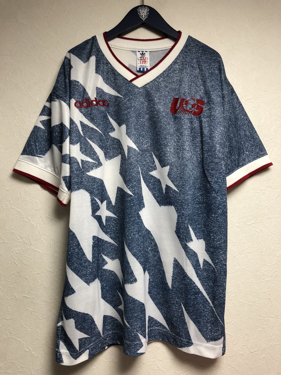 新品タグ付き 1994 ワールドカップ アメリカ代表 ユニフォーム Lサイズ 今日もワールドカップ出場チームのユニフォームを載せようの日